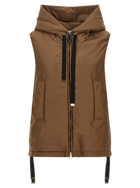 26FW 막스마라 더 큐브 패딩 조끼 2629296014600027 Brown