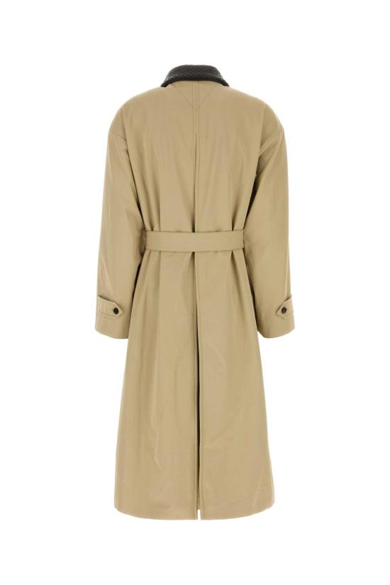 26FW 보테가베네타 트렌치 코트 874798V6KO0 2549 Beige o Tan - BOTTEGA VENETA