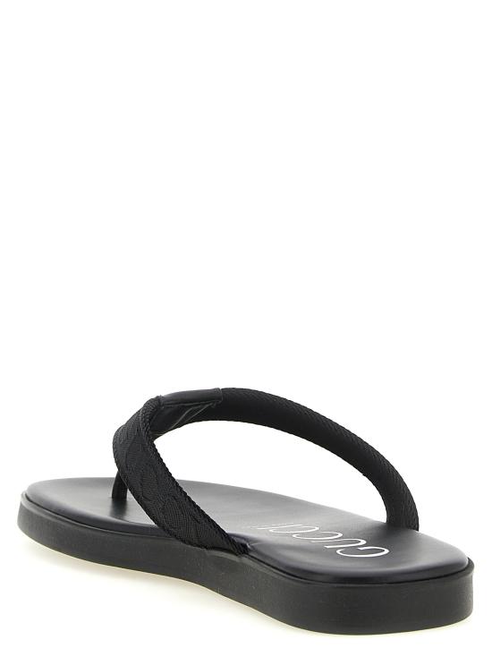 26FW 구찌 뮬/슬리퍼 854486HAAOA1000 Black - GUCCI