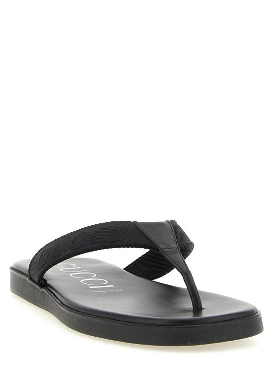 26FW 구찌 뮬/슬리퍼 854486HAAOA1000 Black - GUCCI