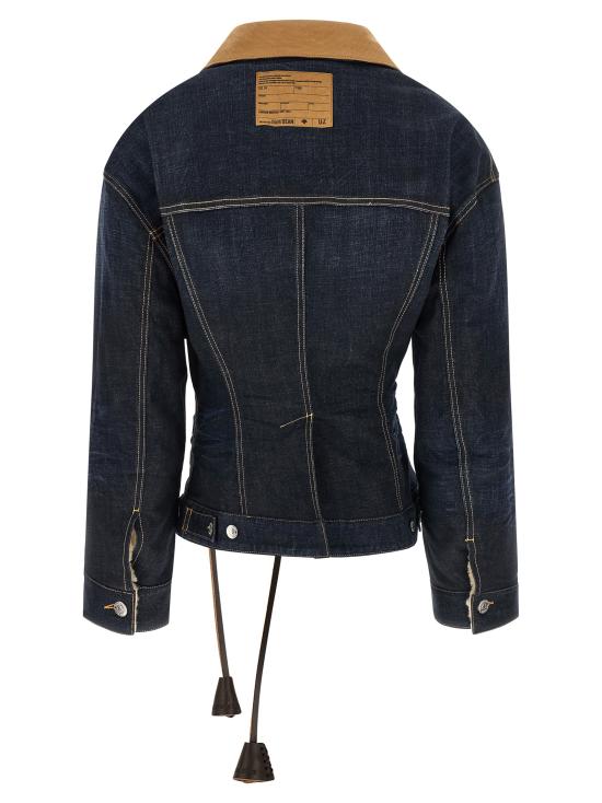 26FW 디스퀘어드2 데님 자켓 S75AM1189S30664470 Blue - DSQUARED2