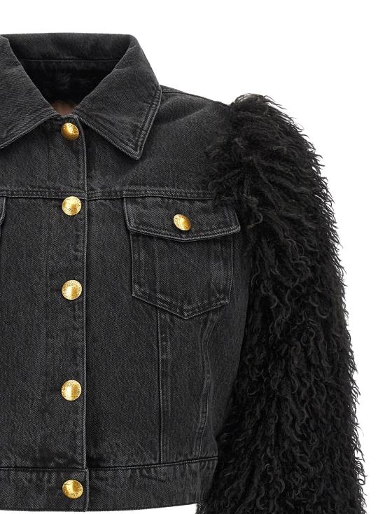 26FW 트윈셋 데님 자켓 262TP279A01103 Black - TWINSET