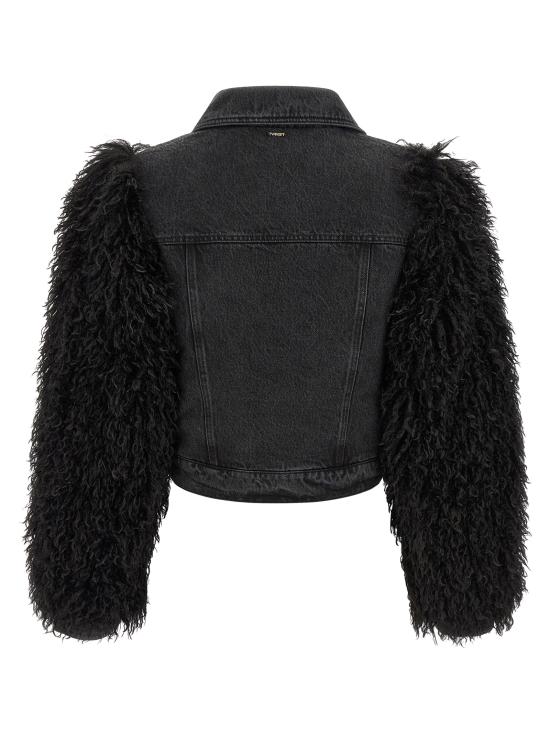 26FW 트윈셋 데님 자켓 262TP279A01103 Black - TWINSET