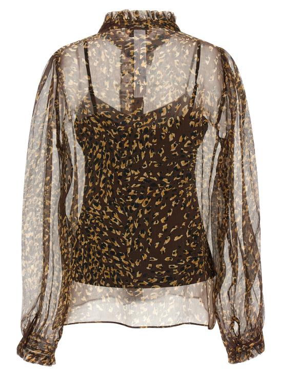 26FW 트윈셋 블라우스 262TP269B13873 Brown - TWINSET
