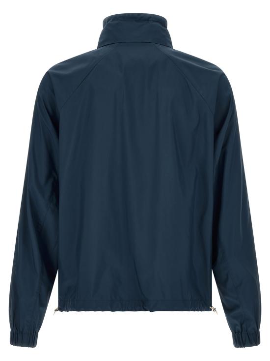 26FW 브루넬로 쿠치넬리 테크노 경량 후드 바람막이 MV4086542C1354 Blue - BRUNELLO CUCINELLI