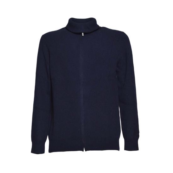 26FW 세인트바쓰 집업 니트 PST001 00063I62 Blu notte