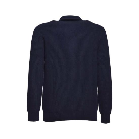 26FW 세인트바쓰 집업 니트 PST001 00063I62 Blu notte - MC2 SAINT BARTH