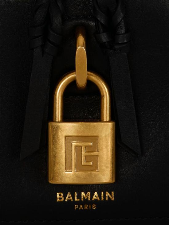 26FW 발망 토트백 HN1BH004LOLP 0PA Nero - BALMAIN