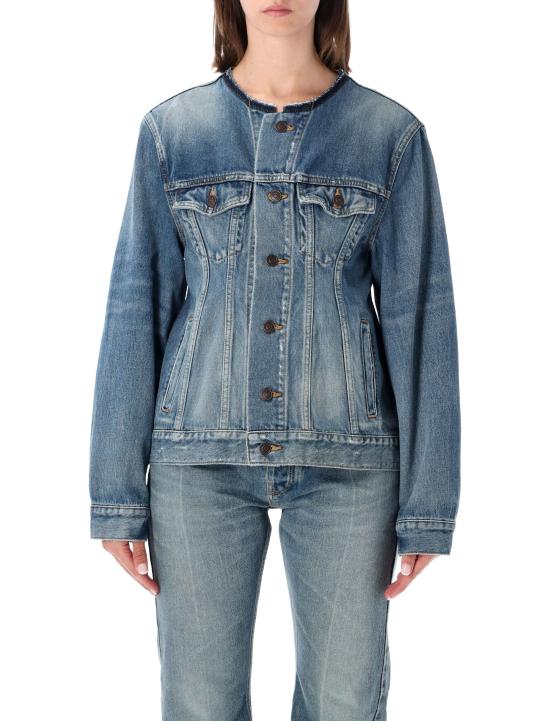 26FW 발렌시아가 데님 자켓 A001O6TDW14 5002 Blu