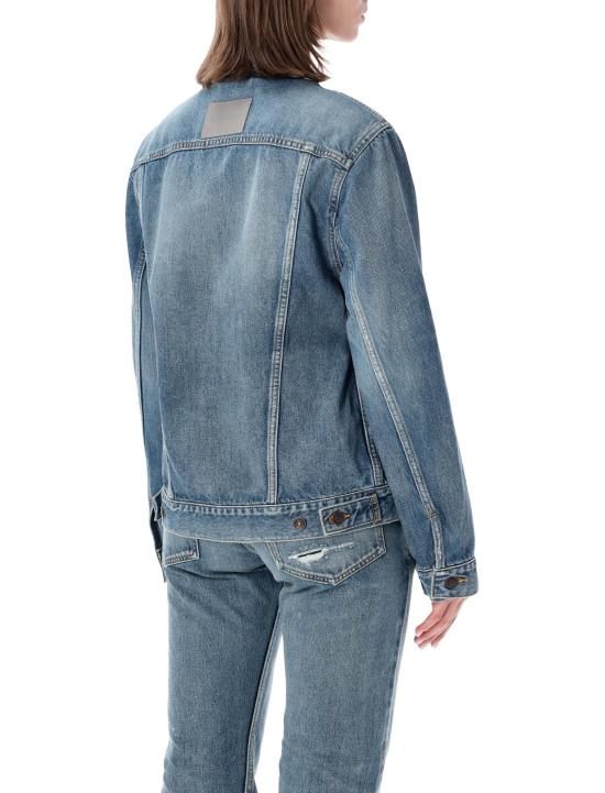 26FW 발렌시아가 데님 자켓 A001O6TDW14 5002 Blu - BALENCIAGA