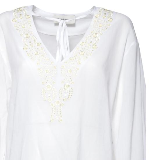 25SS 룸 52 블라우스 TRT165TRF34 F34000 White - ROOM 52