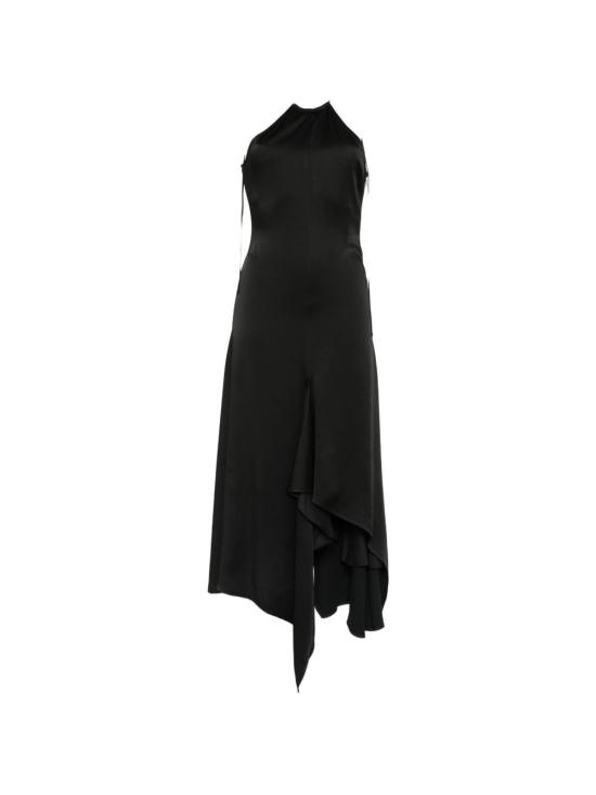 26FW 빅토리아 베컴 롱 원피스 1326WDR007379C BLACK Nero