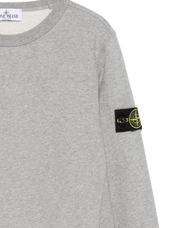 26FW [키즈] 스톤 아일랜드 캐시미어 니트 6100002 S0M20V0M64 Grigio - STONE ISLAND