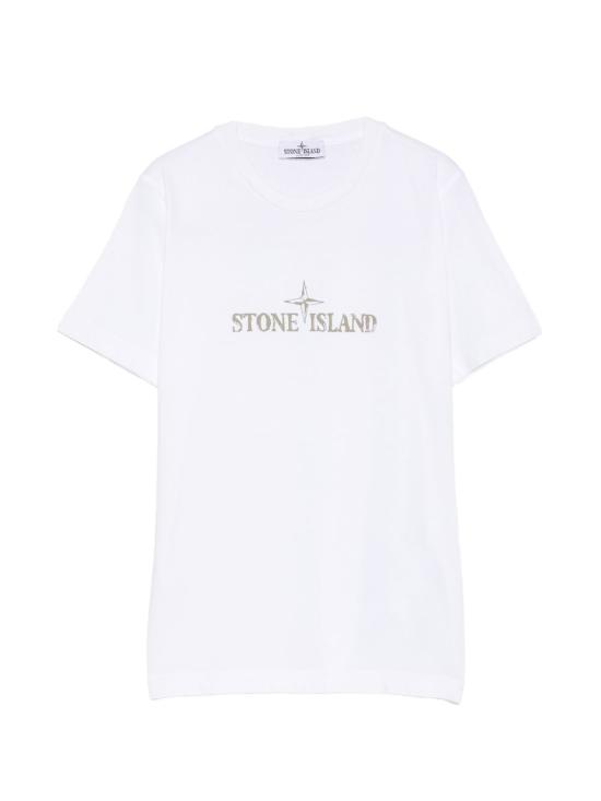 26FW [키즈] 스톤 아일랜드 티셔츠 2100006 S0512V0001 Bianco