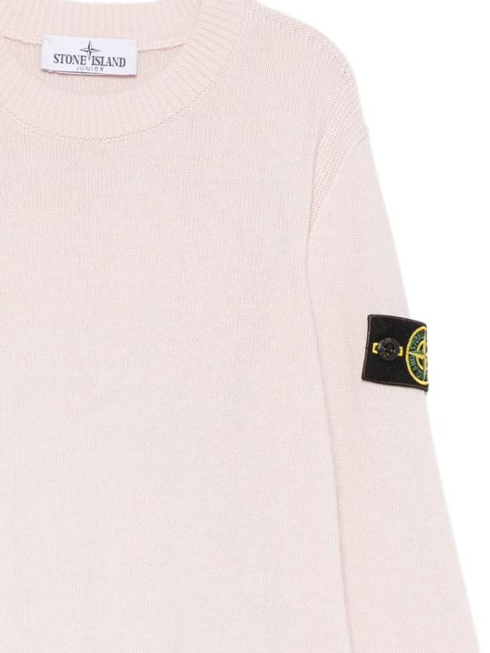 26FW [키즈] 스톤 아일랜드 캐시미어 니트 5100002 S00M1V0085 Rosa - STONE ISLAND