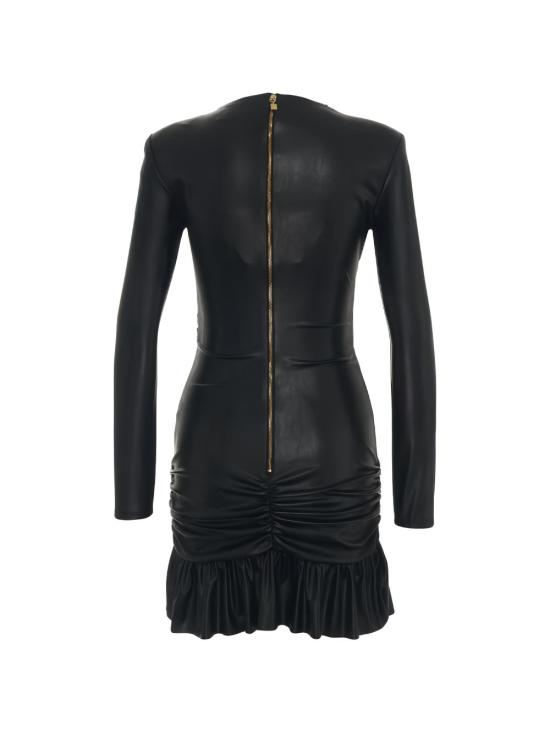 26FW 엘리자베타프랜치 미디 원피스 AB98966E2 110 Nero - ELISABETTA FRANCHI