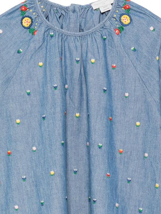 26FW [키즈] 스텔라 맥카트니 원피스 TZ1A50 Z3892606EM AZZURRO - STELLA MCCARTNEY