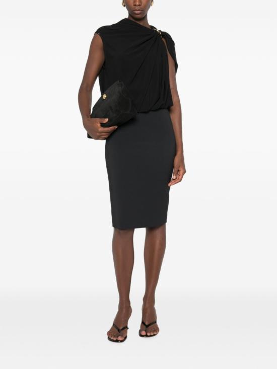 26FW 엘리자베타프랜치 숏 스커트 GO22366E2 110 Nero - ELISABETTA FRANCHI