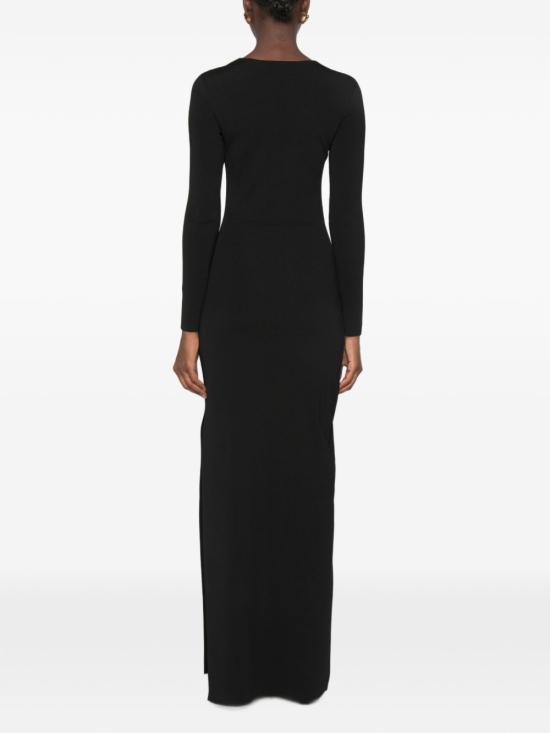 26FW 엘리자베타프랜치 롱 원피스 AM18S66E2 110 Nero - ELISABETTA FRANCHI