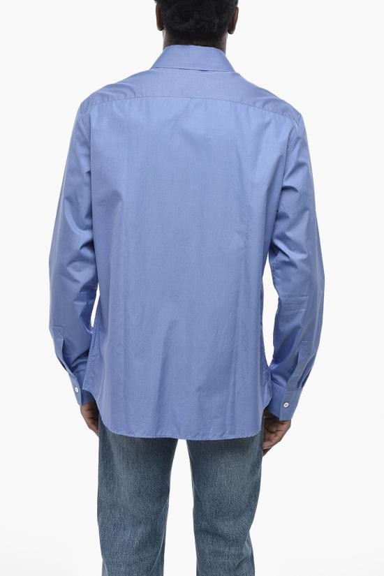  보테가베네타 긴팔 셔츠 762914VA5Z14804 Blue - BOTTEGA VENETA