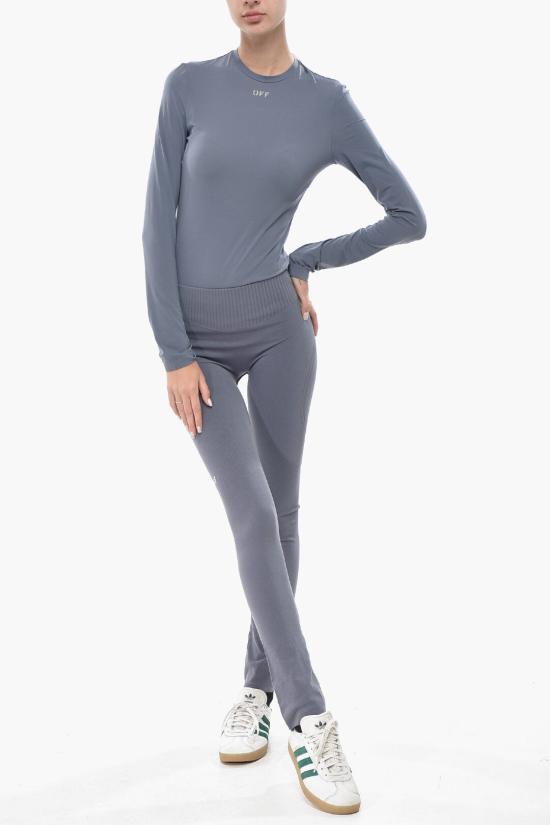  오프화이트 레깅스 OWVG031F21KNI0010600 Gray - OFF WHITE