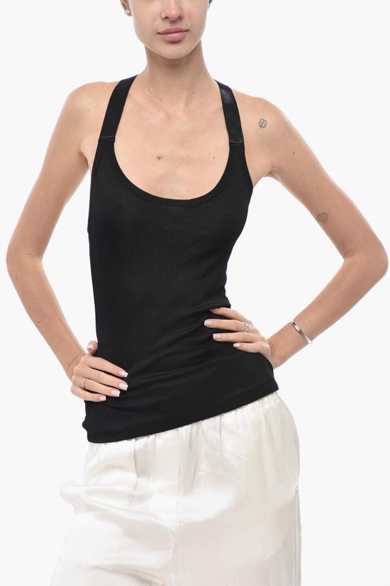  오프화이트 탑 OWAD25SS25JER0011010 Black