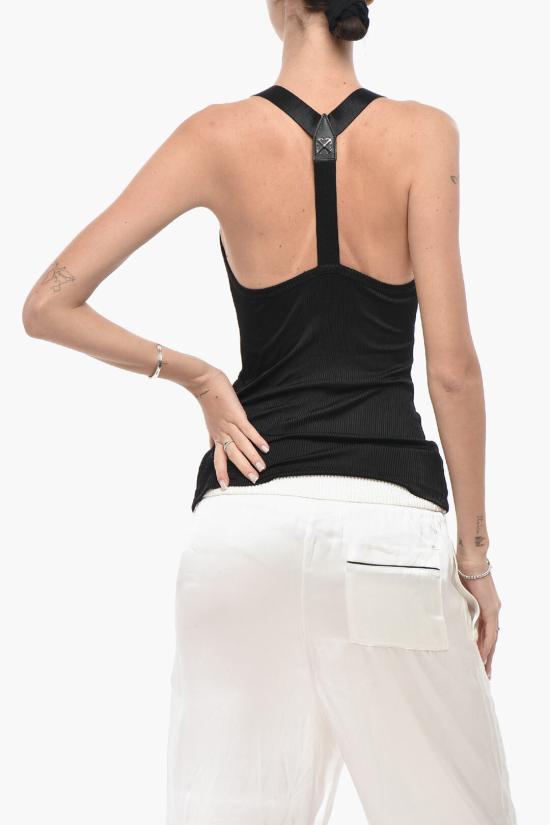  오프화이트 탑 OWAD25SS25JER0011010 Black - OFF WHITE