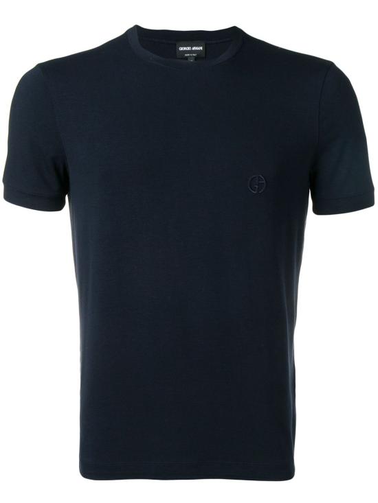 26FW 조르지오 아르마니 반팔 티셔츠 3GST52 SJP4ZUBSG Blu navy