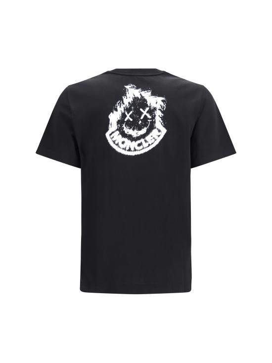 26FW 몽클레어 반팔 티셔츠 L20918C0002189AUG 999 BLACK - MONCLER