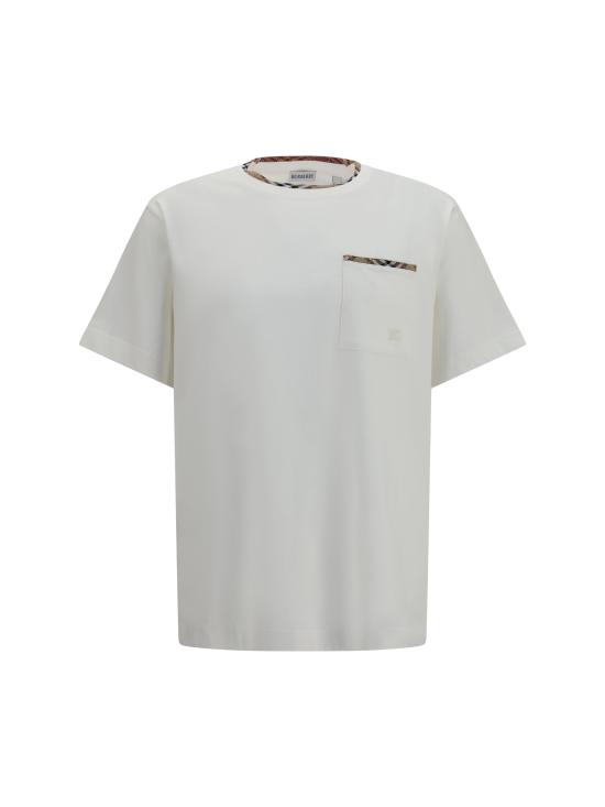 26FW 버버리 반팔 티셔츠 8127629 B7078 WHITE