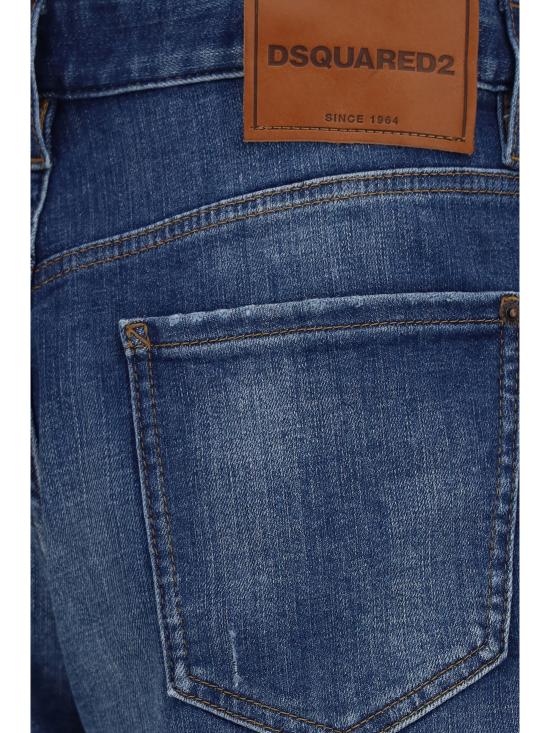 26FW 디스퀘어드2 숏팬츠 S74MU0990S30872 470 BLUE - DSQUARED2