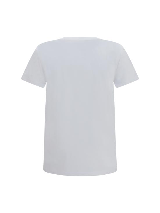 26FW 막스마라 파파이 코튼 저지 티셔츠 2621946051600 001 WHITE - MAX MARA