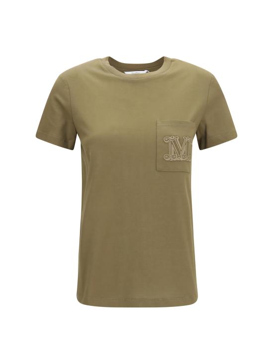 26FW 막스마라 반팔 티셔츠 2621946051600 006 KHAKI