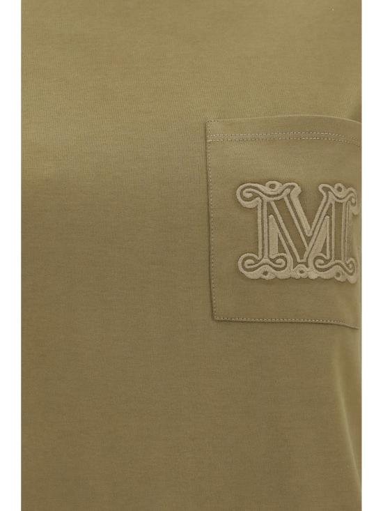 26FW 막스마라 반팔 티셔츠 2621946051600 006 KHAKI - MAX MARA