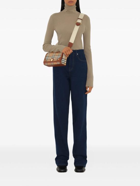 26FW 버버리 체크 노트 크로스백 8109787 A9534 - BURBERRY