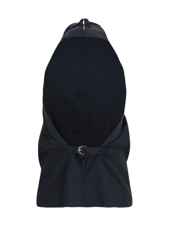 26FW 케이트 민소매 티셔츠 24874120 200 BLACK - KHAITE
