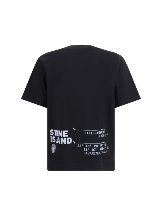 26FW 스톤 아일랜드 반팔 티셔츠 L2S152100001S0480 V0029 BLACK - STONE ISLAND