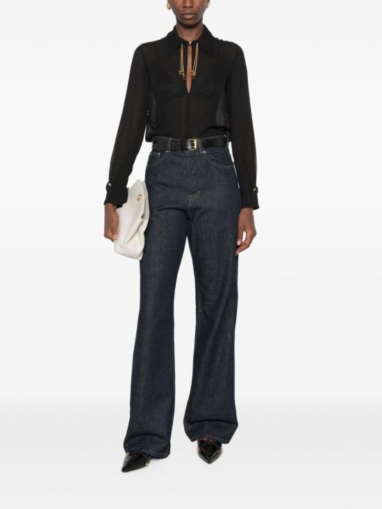 26FW 엘리자베타프랜치 블라우스 CA19466E2 110 Nero - ELISABETTA FRANCHI