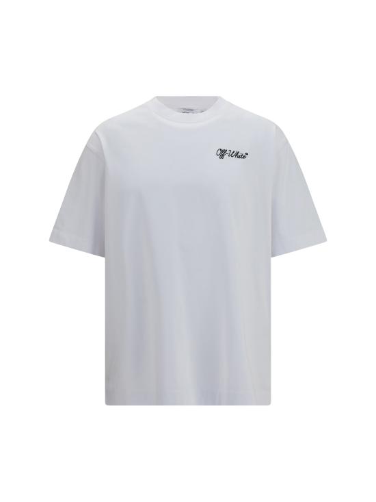 26FW 오프화이트 반팔 티셔츠 OMAA120F26JER00510 100 WHITE