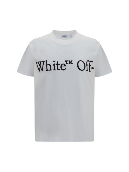 26FW 오프화이트 반팔 티셔츠 OMAA16MF26JER00G10 100 WHITE