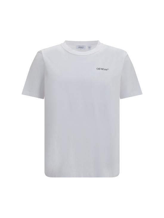 26FW 오프화이트 반팔 티셔츠 OMAA16MF26JER00M10 100 WHITE