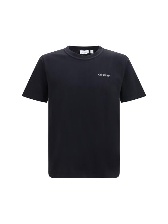 26FW 오프화이트 반팔 티셔츠 OMAA16MF26JER00M00 001 BLACK