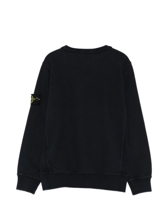 26FW [키즈] 스톤 아일랜드 캐시미어 니트 L2S166100001 S0A20V0020 Navy blue - STONE ISLAND