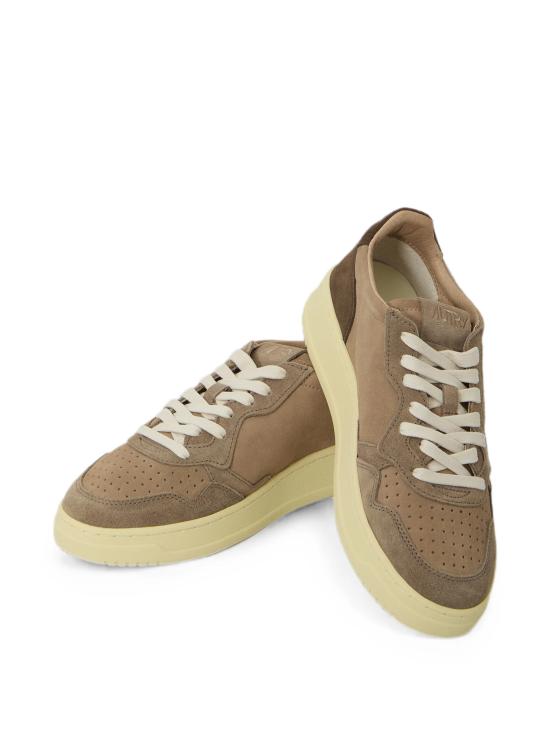 26FW 오트리 메달리스트 로우 스니커즈 AULM TS41 Marrone - AUTRY