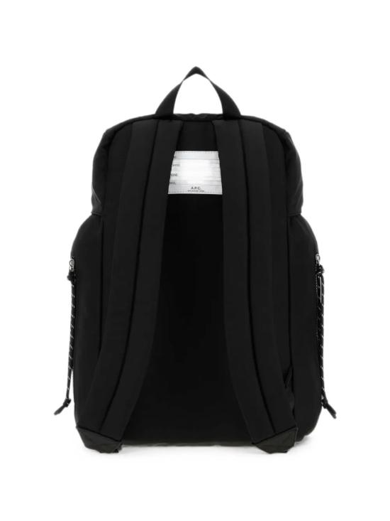 26FW 아페쎄 로고 프린트 버클 플랩 백팩 PAAGEH62631 LZZ Nero - A.P.C.
