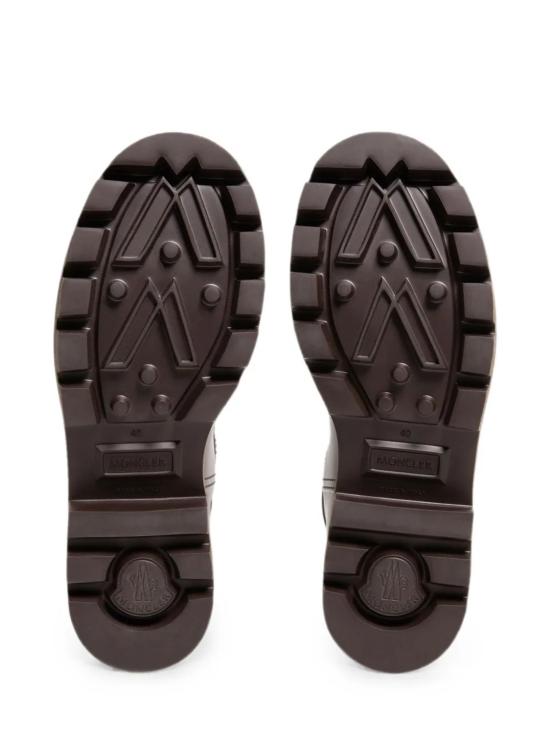 26FW 몽클레어 킥스트림 로고 패치 레인 부츠 L209B4G00190 M4522243 BROWN - MONCLER