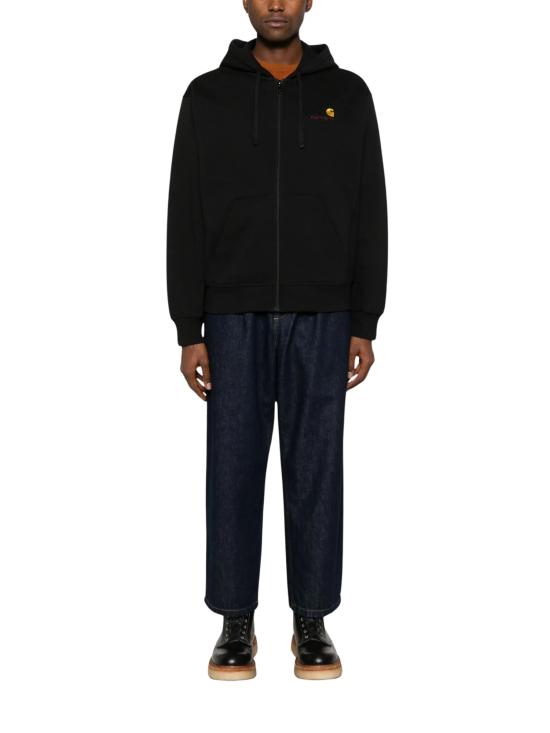 26FW 칼하트 WIP 후드 아메리칸 스크립트 자켓 I033063 89XX BLACK - CARHARTT WIP