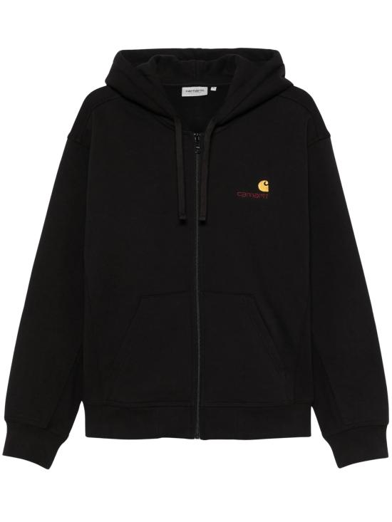 26FW 칼하트 WIP 후드 아메리칸 스크립트 자켓 I033063 89XX BLACK
