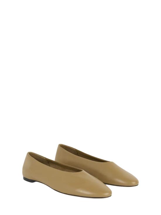 26FW 토템 슬립온 발레리나 플랫 263WAS0313LE0210 272 YELLOW - TOTEME