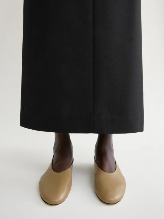 26FW 토템 슬립온 발레리나 플랫 263WAS0313LE0210 272 YELLOW - TOTEME